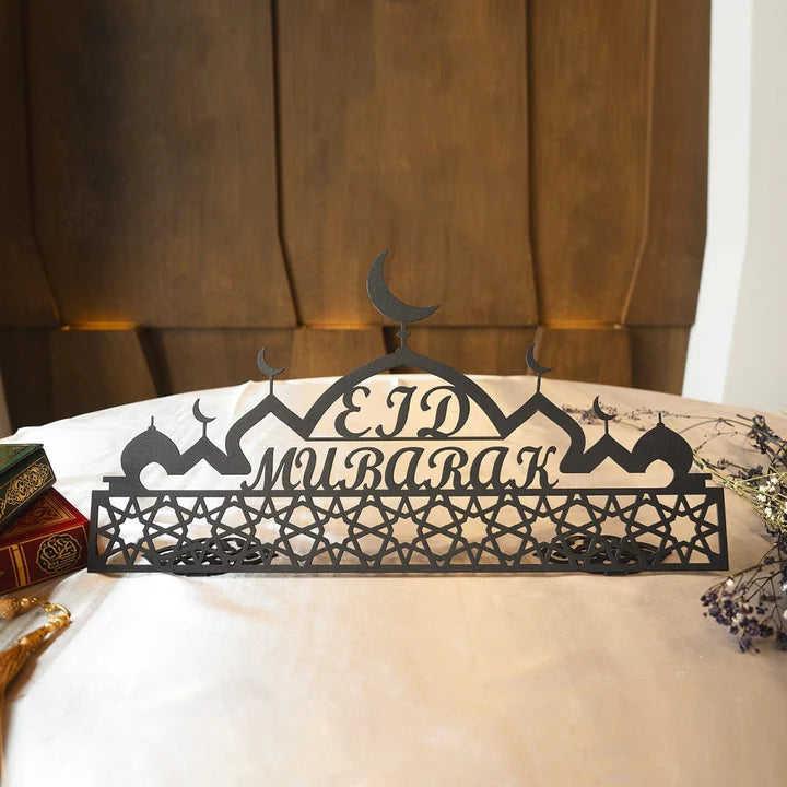 Dekorasi Meja Eid Mubarak