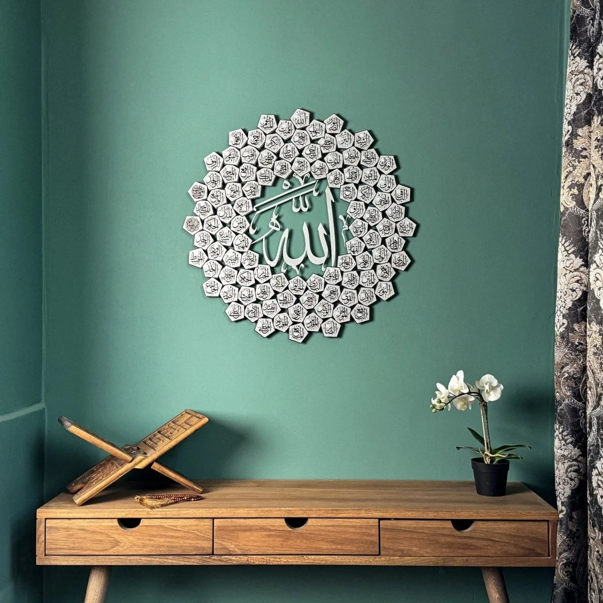 Hiasan Dinding Asmaul Husna 99 Nama Allah