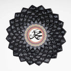Hiasan Dinding Metal 3D Asma'un Nabi