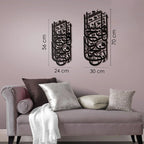 Hiasan Dinding Metal Surah Al-Fath