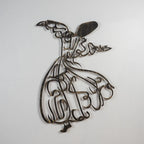 Hiasan Dinding Metal Whirling Dervish (Rumi)
