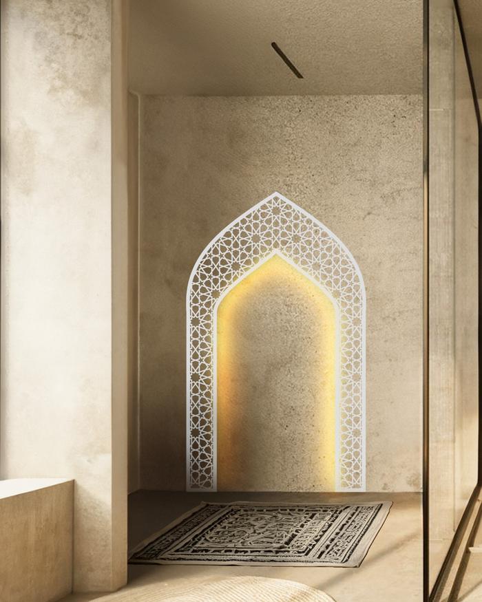 Hiasan Dinding Mihrab Mushola Islamic