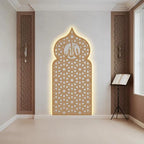 Hiasan Dinding Mihrab Mushola Kubah