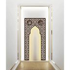 Hiasan Dinding Mihrab Mushola Metal