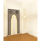 Hiasan Dinding Mihrab Mushola Metal